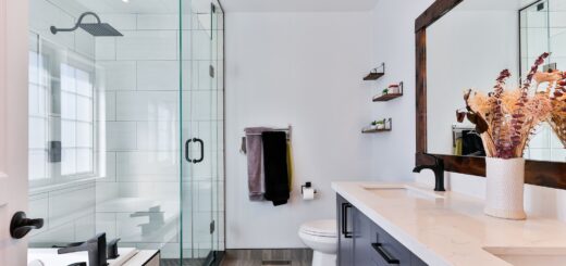 white ceramic sink near white ceramic sink