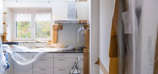 white wooden cabinet near window